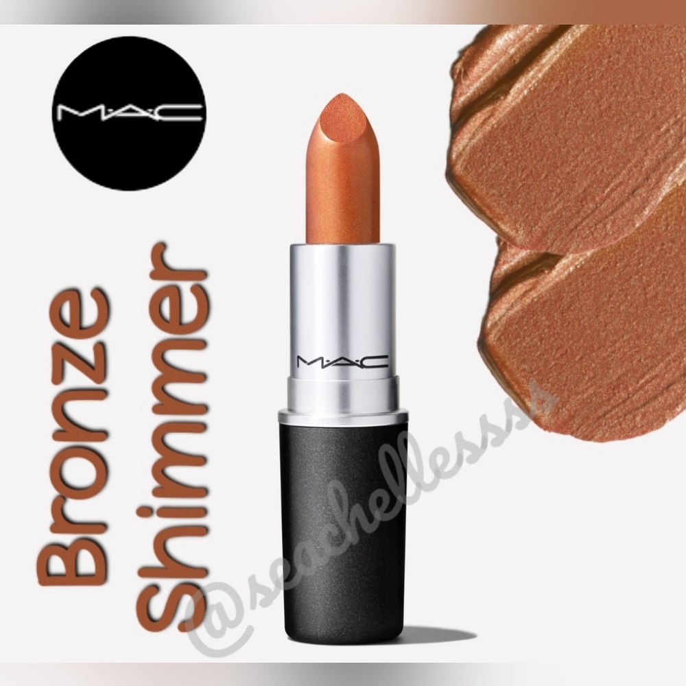Mac Cosmetics Frost Lipstick | Bronze Shimmer | Brand New in Box | Authentic - Picture 2 of 16